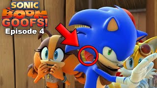 Goofs in Sonic Boom (Episode 4: Buster)