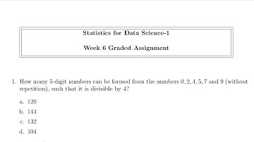 # week 6 statistics 1 graded assignment #bs degree #iitm # IIT MADRAS # week 6 part-1 stats 1 ##