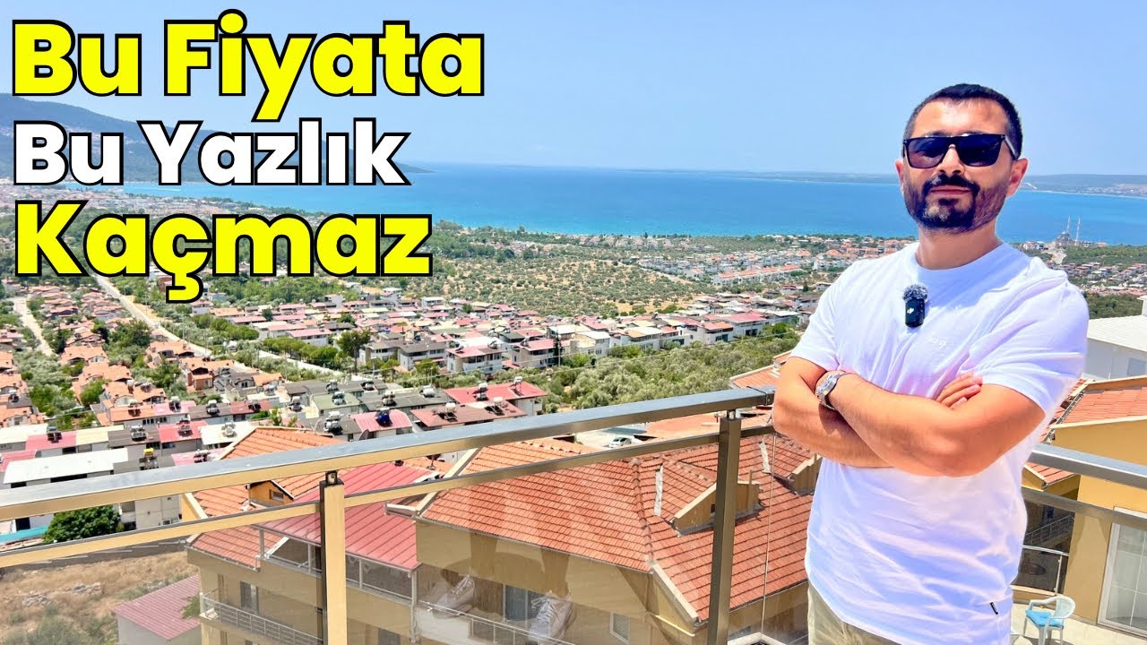 ‼️SATILDI‼️Deniz Ayaklarınızın Altında Kelepir Fiyata Didim Akbükte Yazlık E-726