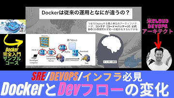 【Docker無料コース#6】ドッカー導入で変わるDevフロー　#docker #ドッカー #コンテナ