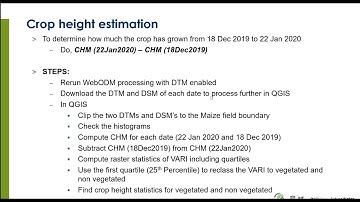 WebODM - Running with DTM option
