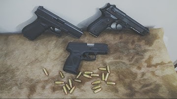 Glock 17 Vs Beretta 92fs Vs Taurus g3c comparison (part-1)