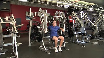 Hammer Strength Plate-Loaded Bench Press Instructions