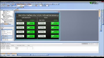 Download   Upload chương trình HMI Mitsubishi | Tự học PLC