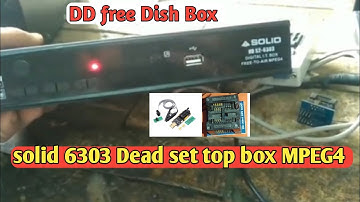 solid 6303 dead Set Top Box repair and Solid 6303 Hellobox Software