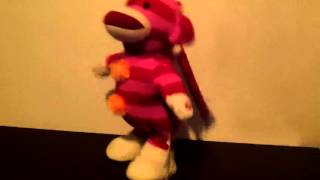 Dancing Sock Monkey-Only Girl