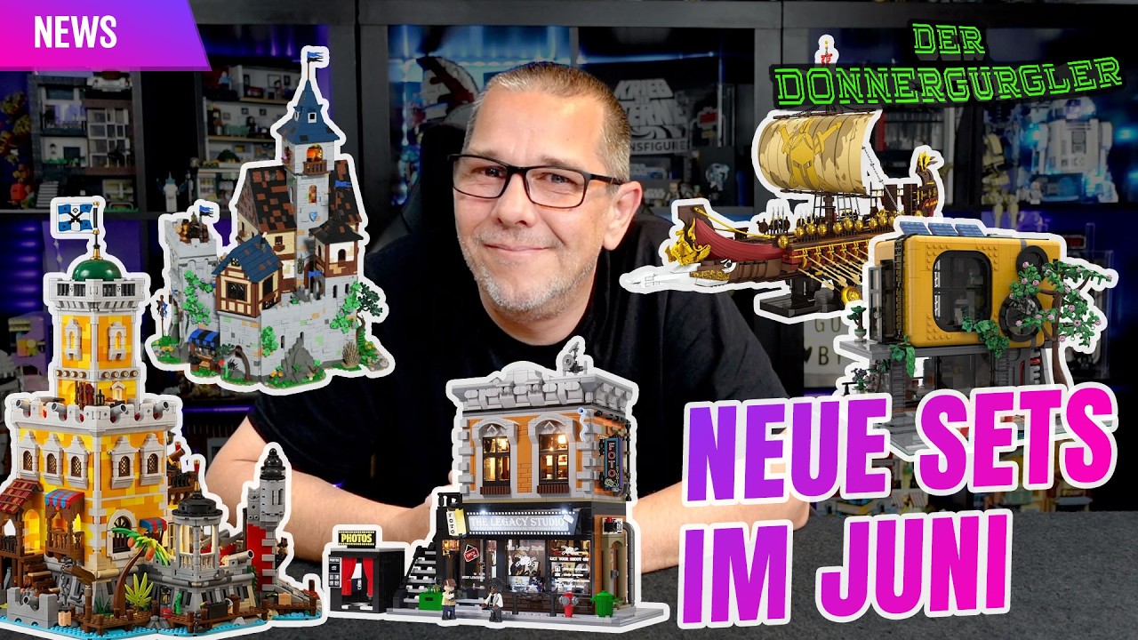 Neu Klemmbaustein Sets der Lego Alternativen Juni 2026  Pantasy, Lumibricks, CaDa, Matte, Barweer