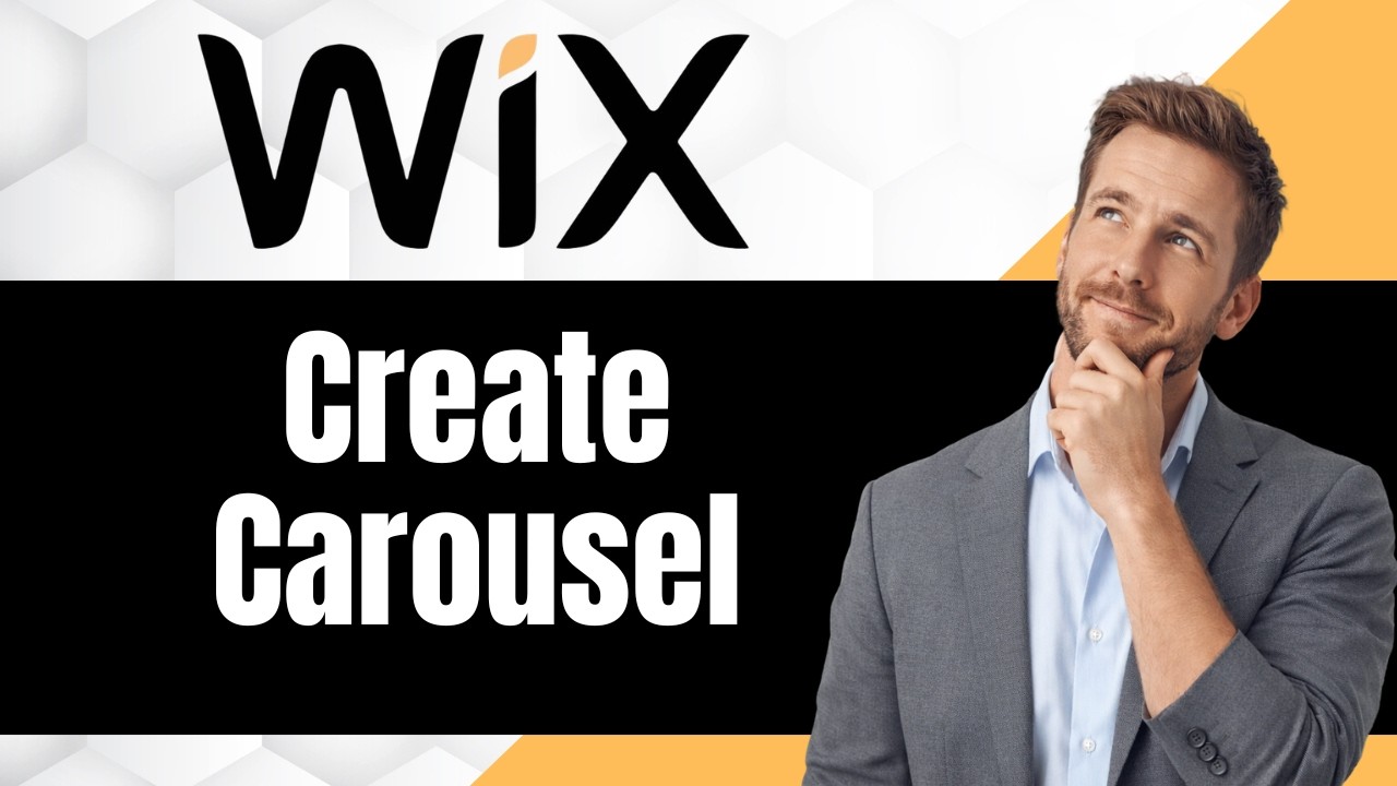 How To Create A Carousel On Wix Studio 2026 Guide - YouTube