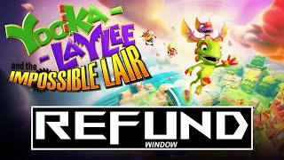 REFUND WINDOW | Yooka Laylee & The Impossible Lair - Worth the scratch?