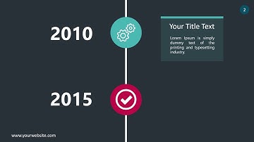 Timeline Infographic - Animated PowerPoint Template