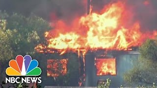 California Wildfires Threaten Yosemite | NBC News