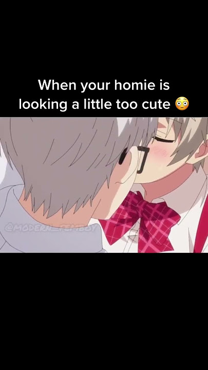 When your homie is looking cute 😳 #anime #lgbt #memes #trap #astolfo #gay #animememes #femboy