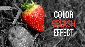 How to Create the Color Splash Effect in Adobe Photoshop