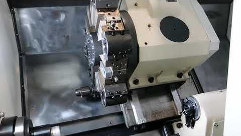 HWACHEON CUTEX160A CNC Turning Center with Bar Feeder