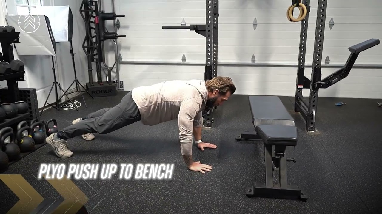 Plyo Push-up To Bench