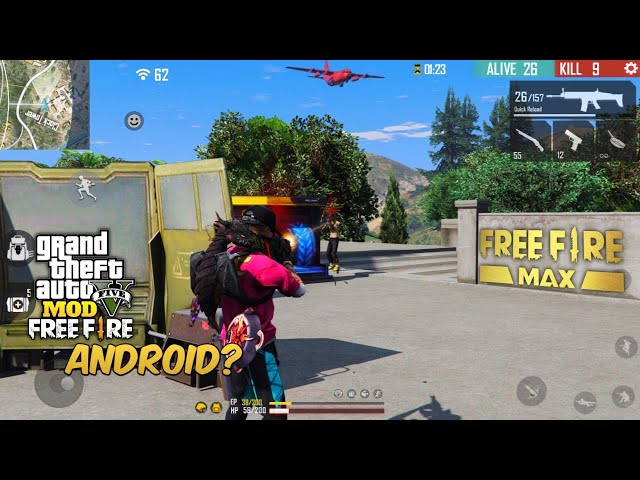 GTA V, GTA-5 FREEFIRE GAMEPLAY, FREE FIRE BATTLEGROUND, #FreeFire  #freefire #FreeFireMAX #freefirelive #freefiregame #freefirememe  #freefireindia #freefirememes #freefirebrasil #freefireindonesia #gta #gta5, By FF 100