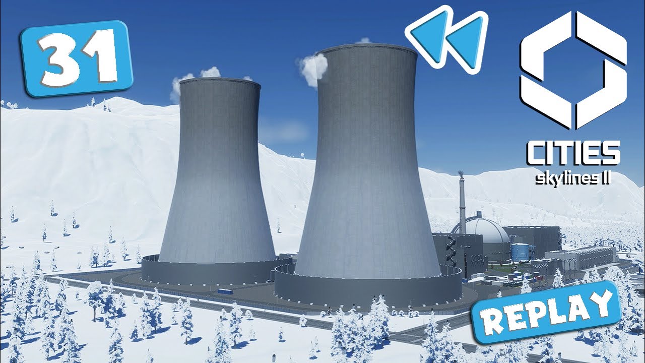 La CENTRALE NUCLEAIRE Cities Skylines 2 gameplay fr ep 31 - royleviking