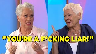 Judi Dench Kicked Off Loose Women After Heated Clash With Denise Welch