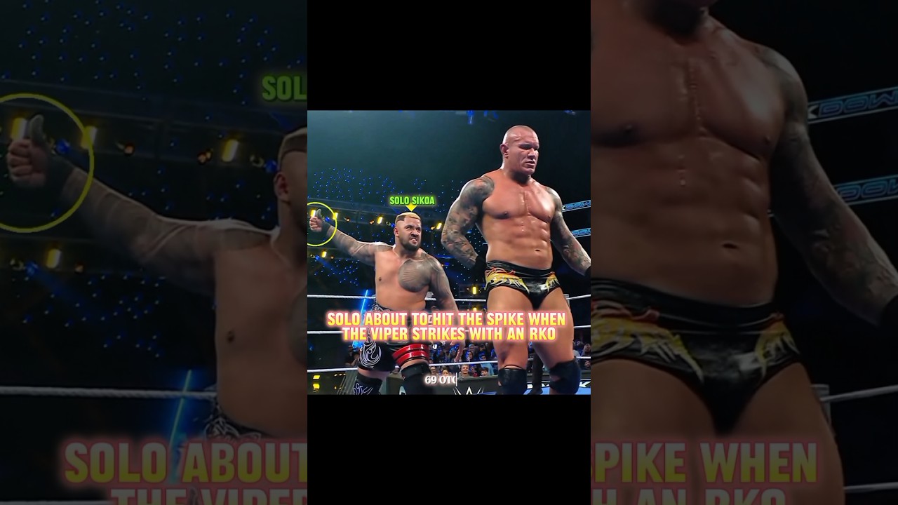 The Viper Strikes RKO Out of Nowhere on Solo 