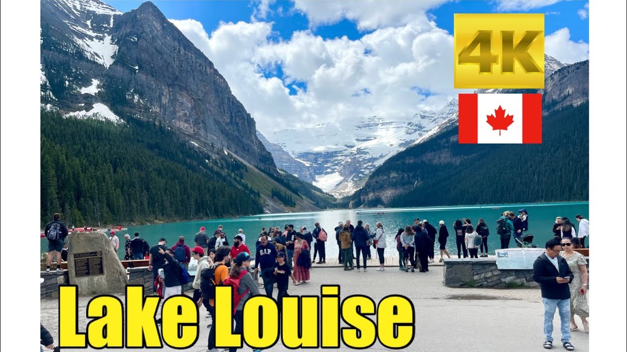 [4K] Lake Louise Walking Tour 🇨🇦
