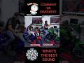 CB 1000RR VS Z 1000RR Sound comparison #automobile #superbike #bike #shorts