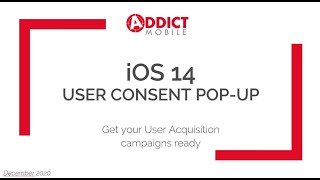 [PART 2] iOS 14 Get your User Acquisition ready - User consent pop-up