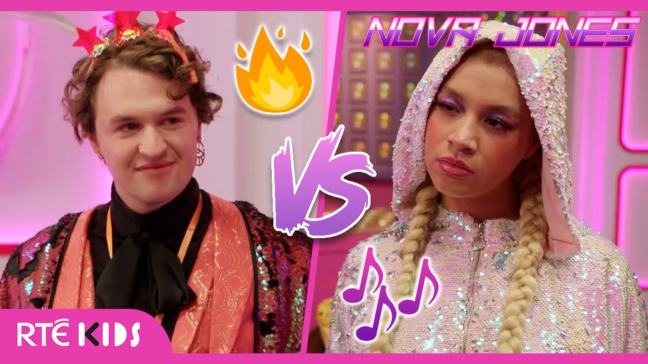 👩‍🎤🎶 Nova Jones vs Johnarchy 🎤🧑🏻‍🎤 | Sibling Rivalry Compilation 🔥 | @RTÉKIDS