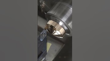CNC Lathe Machine Working Process High Speed Project Brass