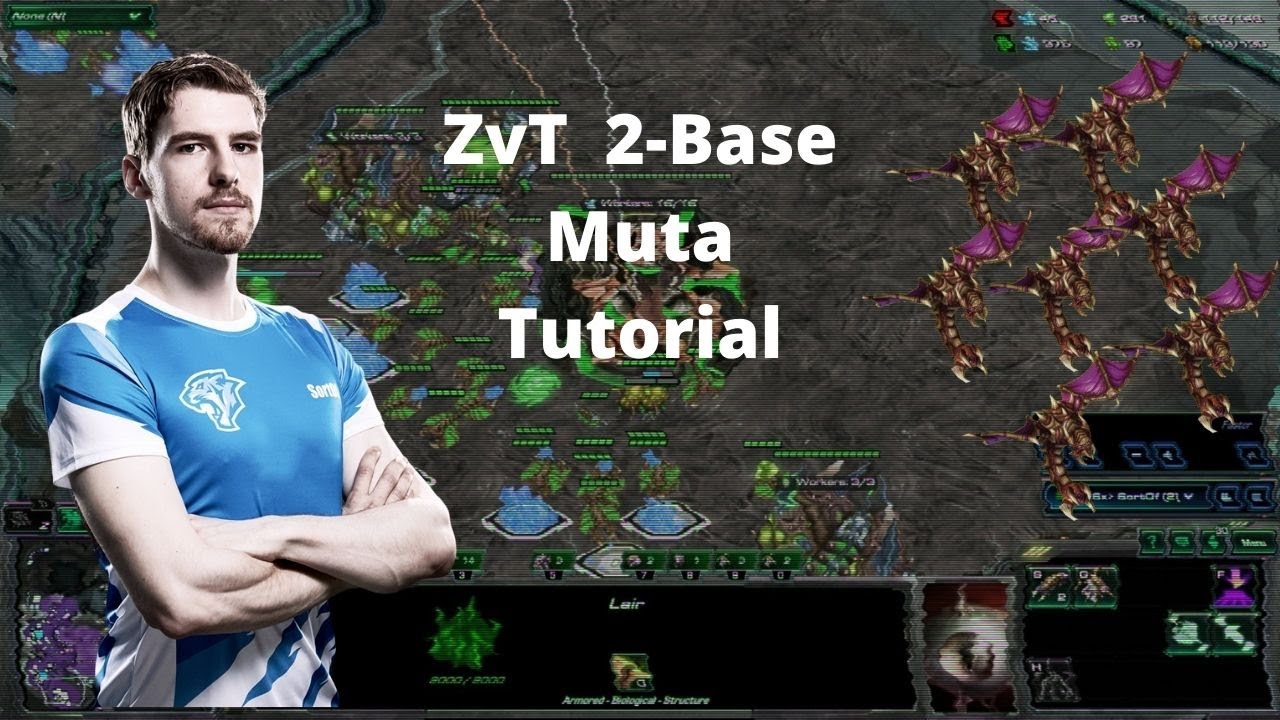 StarCraft 2 Zerg Tutorial: 2-Base Muta in ZvT