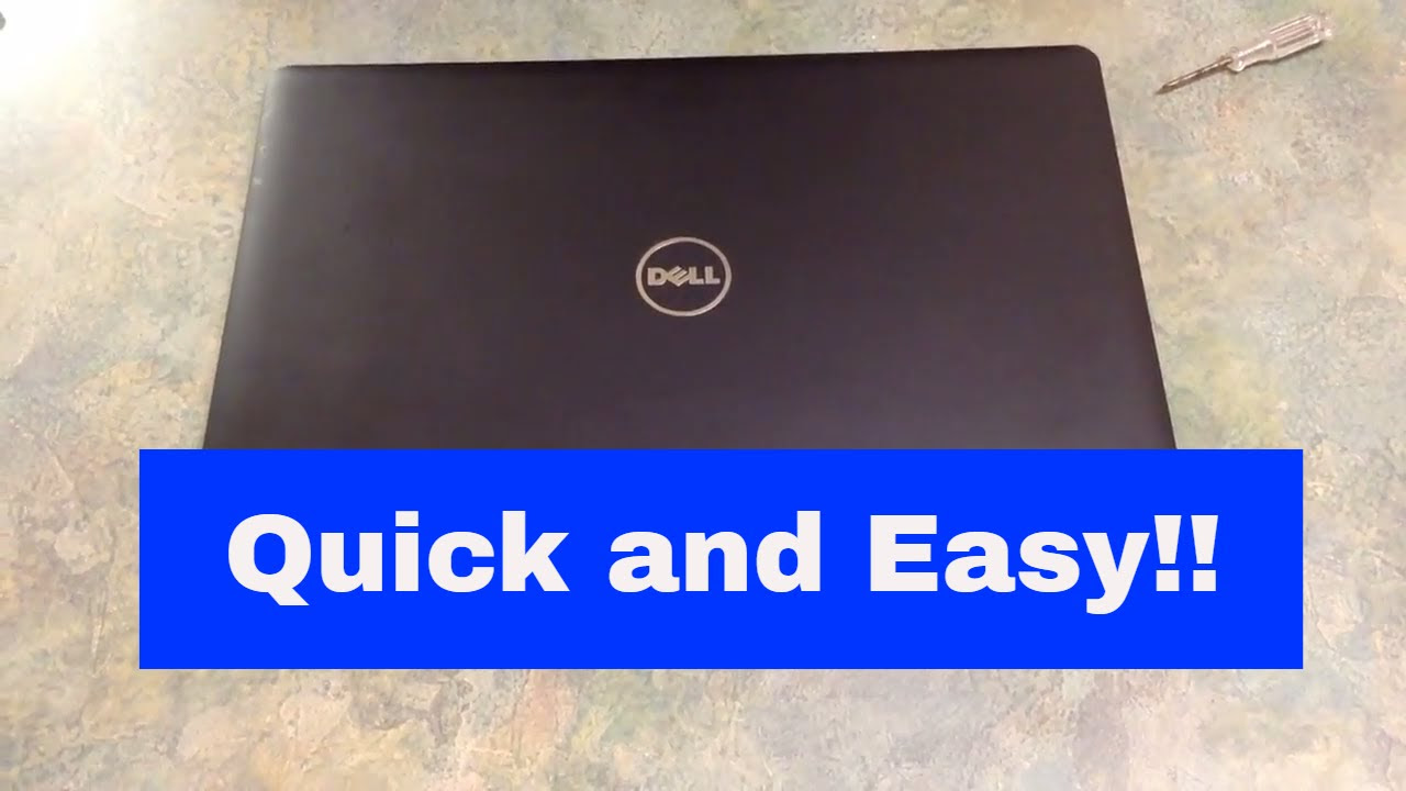 Dell Laptop Won't Turn On?? Quick and Easy Fix!!