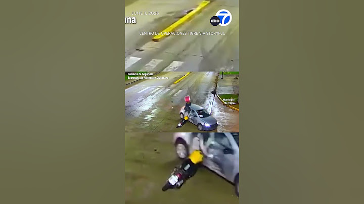 Delivery driver crashes into car, flips over