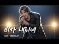 비가 내리네 이별의 순간 눈물과 빗방울이 하나가 되다 유일무이 락발라드 Created With AI