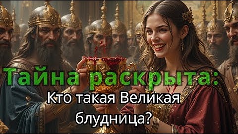 Великая блудница и багряный зверь | Откровение 17 раскрыто"