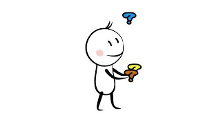 Cartoon Sketch Man Thinking