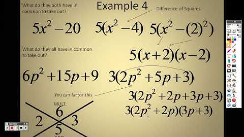 Algebra 2 5 2 Lesson Part 2 Solving Quadratic Equations by Factoring