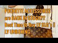 Louis Vuitton Quadruple Unboxing || POCHETTE ACCESSOIRES are BACK in STOCK??