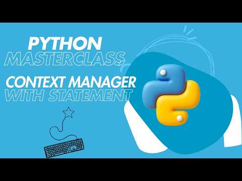 Python Context Manager Explained 🔥 | with Statement | Core Python Mastery in Tamil | Episode 42
