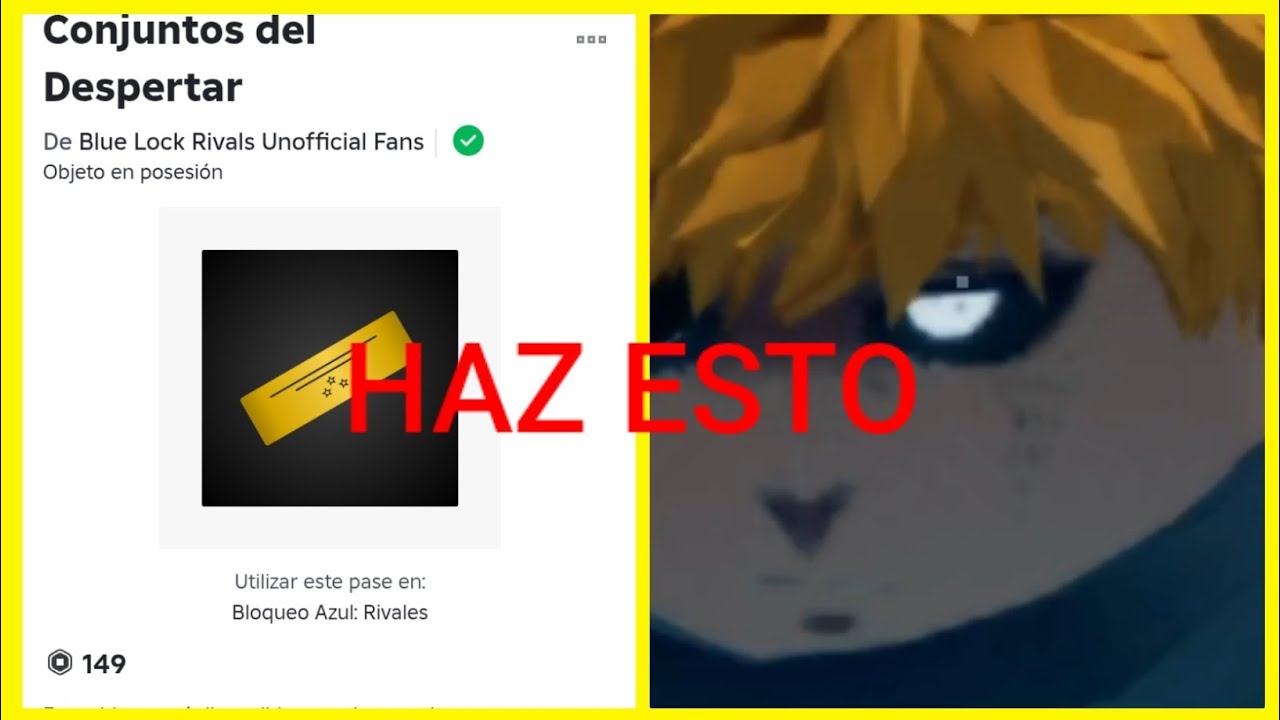 SI TIENES ESTE GAMEPASS HAZ ESTO... (BLUE LOCK RIVALS) - YouTube