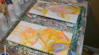 Famous Bright acrylic pour flip and drag Net Worth