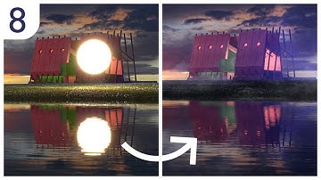 Night Visualisation Rhino/ VRay - PART 8: Lighting