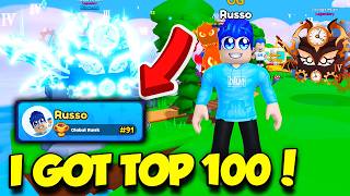 I Got Top 100 In Tap Simulator Reborn BUT THEN THIS HAPPENED... screenshot 5