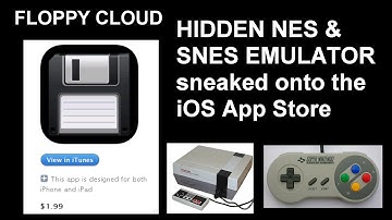 FLOPPY CLOUD | A hidden NES & SNES Emulator sneaked onto the iOS AppStore