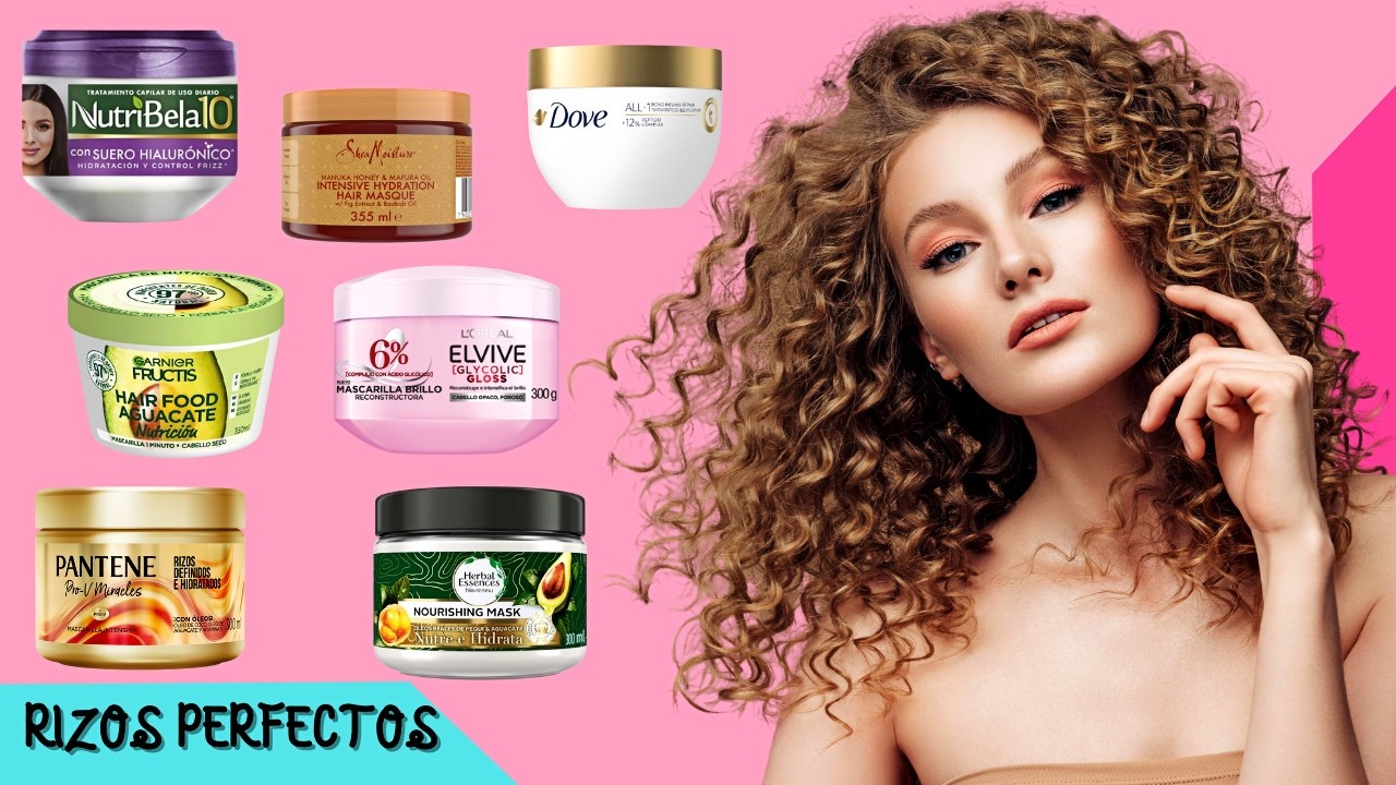 TOP MASCARILLAS para Cabello SECO Y MALTRATADO: Hidrata y DEFINE RIZOS🌟💧