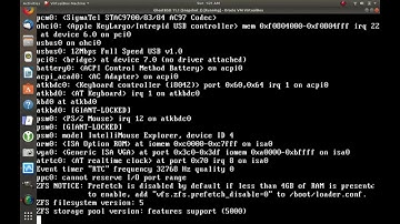 GhostBSD 11.1 Boot Up (Improved Video)