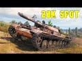 World of Tanks T-100 LT  - Silent Scout – Over 20K Spotting.