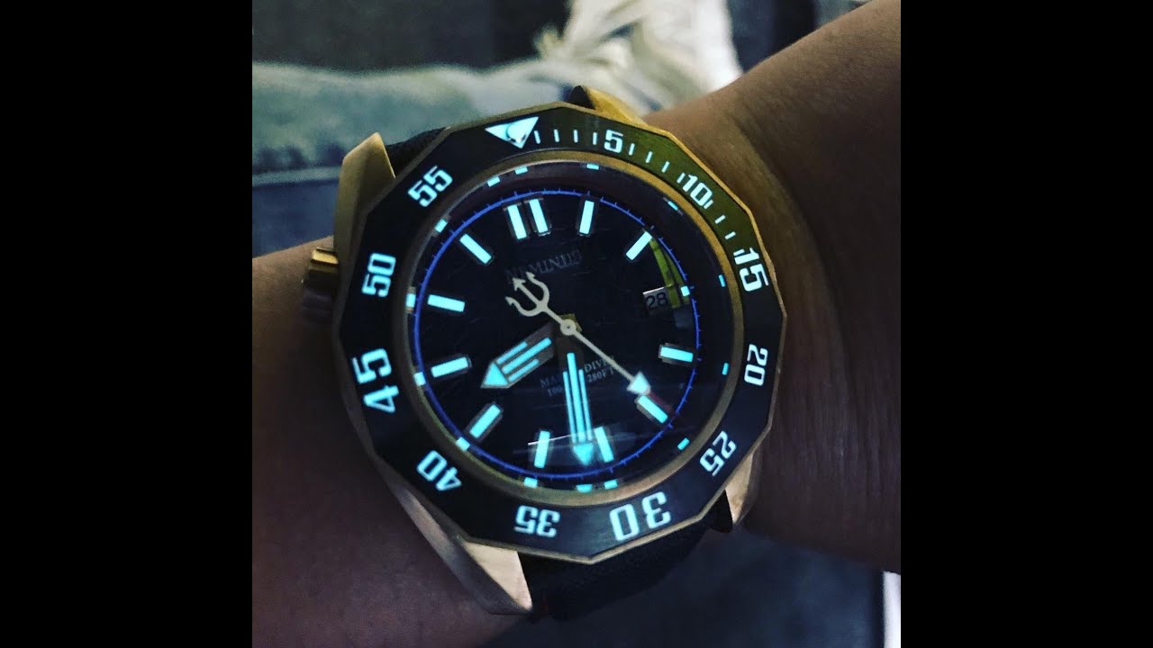 Neminus master diver bronze 1000