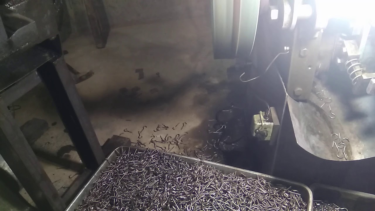 Screw Hook making machine, eye bolt