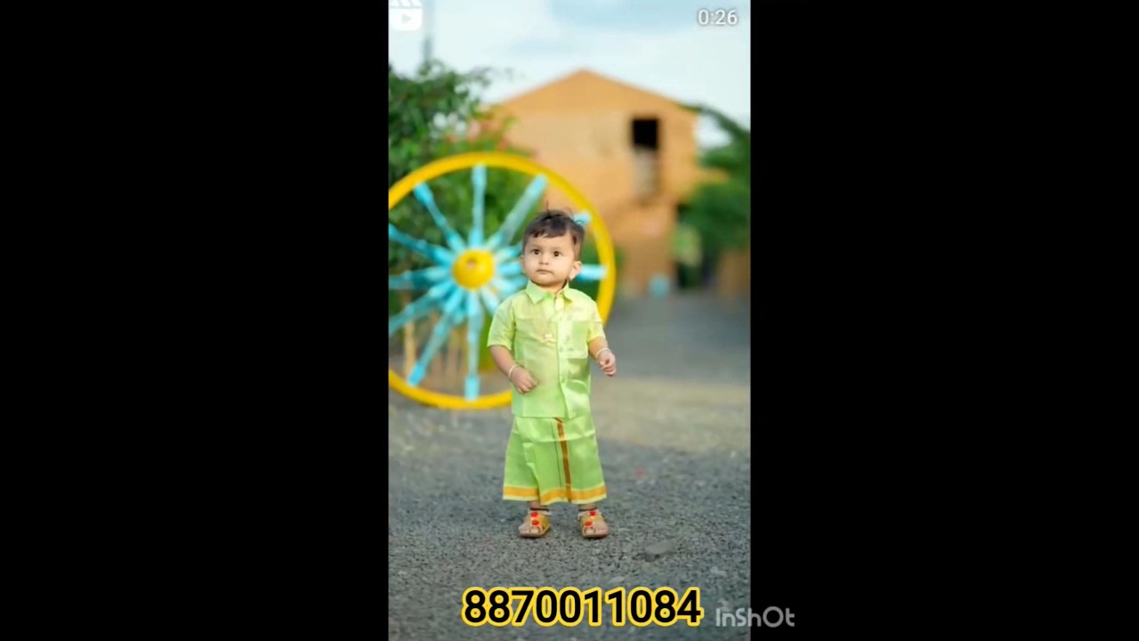 #🌺 Little Boy Shirt Dhoti Full Set🌺# Age 1To10 Yrs