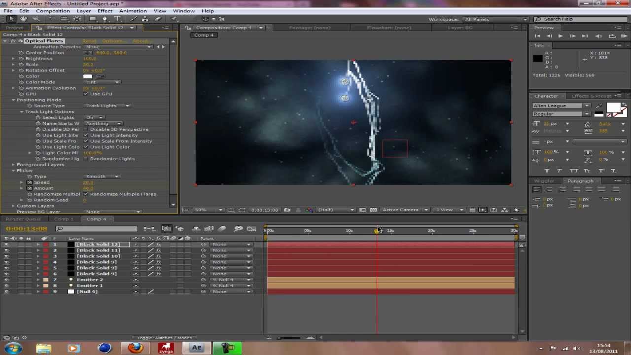Light Trail Tutorial After Effects YouTube