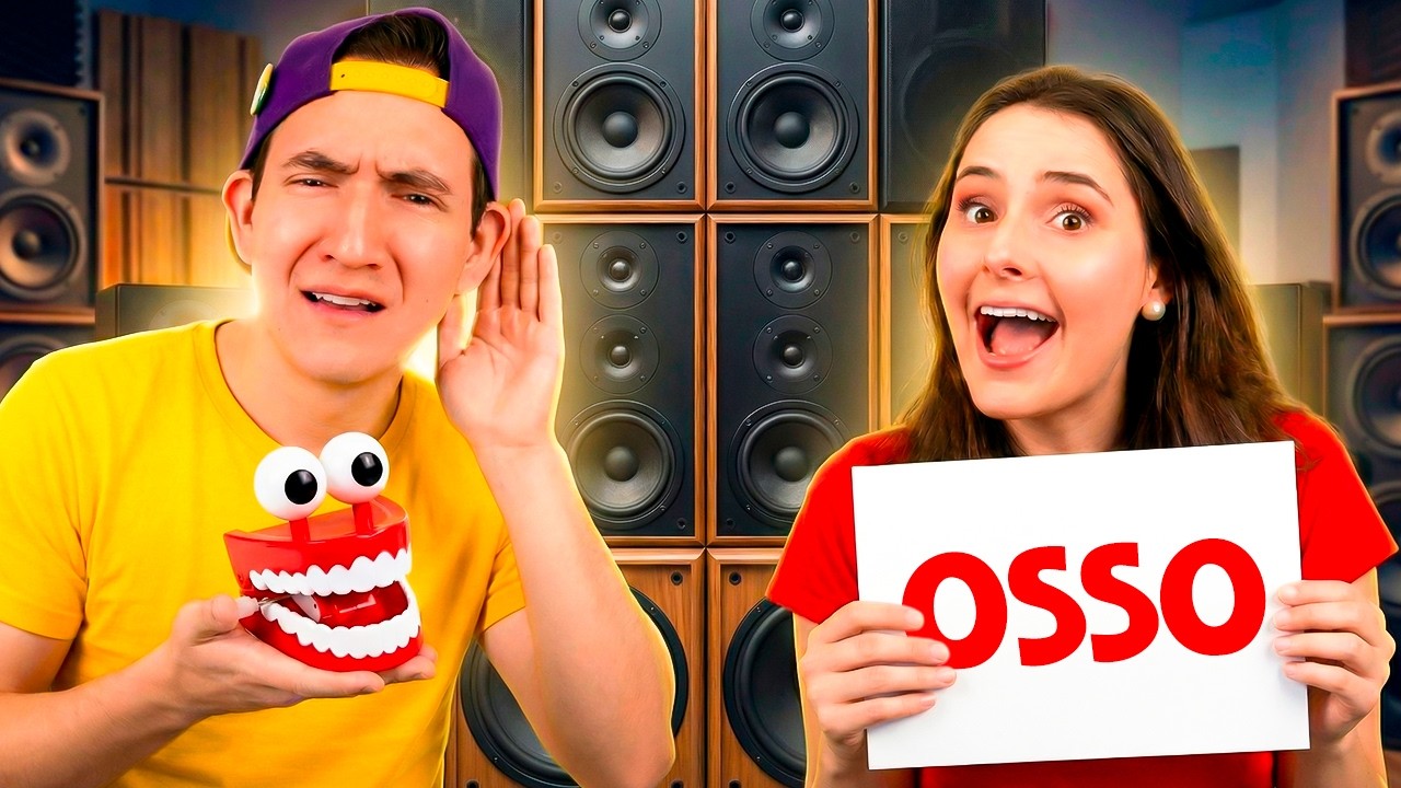 DESAFIO: DESCUBRA O OBJETO PELO SOM